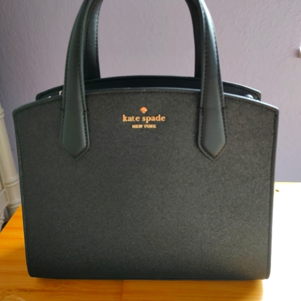 New Without TagKate Spade glitter satchel crossbody New with out tags.Never used - Picture 3 of 11